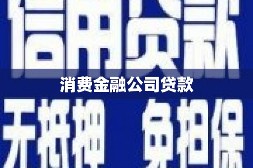 龙口消费金融公司贷款