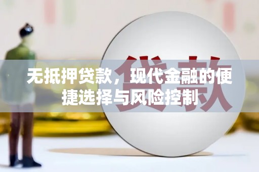 香格里拉无抵押贷款，现代金融的便捷选择与风险控制