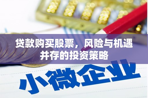 台西贷款购买股票，风险与机遇并存的投资策略
