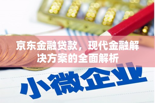淡水京东金融贷款，现代金融解决方案的全面解析