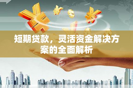 蛟河短期贷款，灵活资金解决方案的全面解析