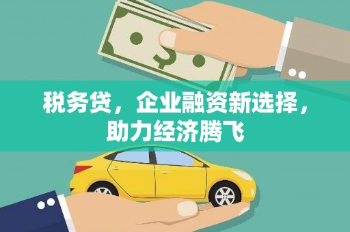 兴安税务贷，企业融资新选择，助力经济腾飞