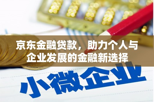 贵州京东金融贷款，助力个人与企业发展的金融新选择