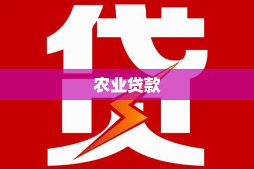 滁州农业贷款