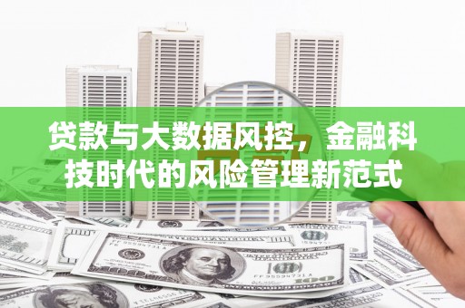 南华贷款与大数据风控，金融科技时代的风险管理新范式