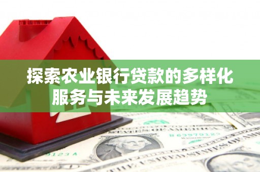 明山探索农业银行贷款的多样化服务与未来发展趋势