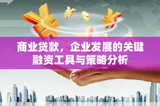 东胜商业贷款，企业发展的关键融资工具与策略分析