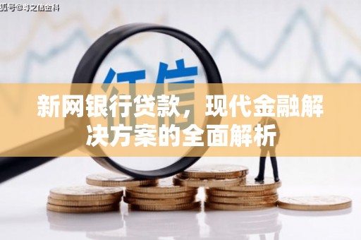 孙吴新网银行贷款，现代金融解决方案的全面解析