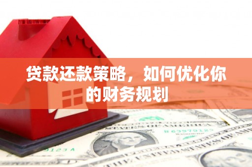 东坡贷款还款策略，如何优化你的财务规划