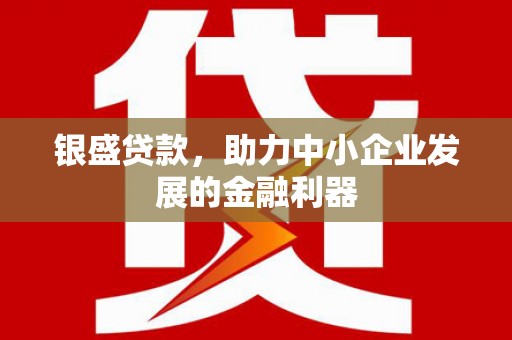 锡林郭勒盟银盛贷款，助力中小企业发展的金融利器