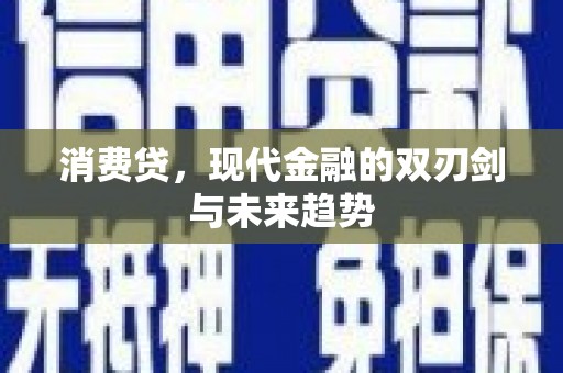 临武消费贷，现代金融的双刃剑与未来趋势
