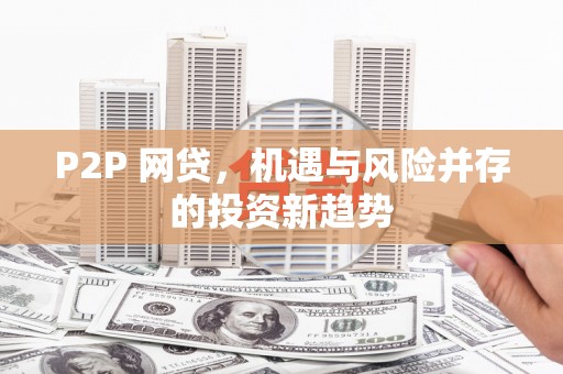 瓯海P2P 网贷，机遇与风险并存的投资新趋势